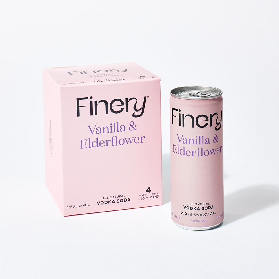 
                  
                    Fresh Batch - Finery Vodka Soda - Vanilla & Elderflower NZ ONLY
                  
                